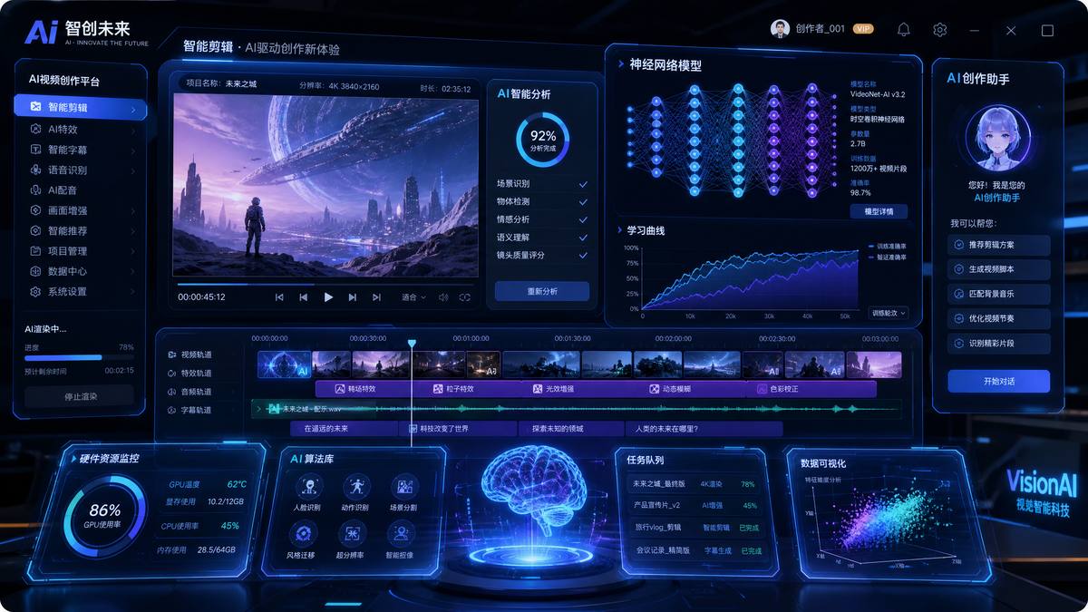 吴梦梦视频AI视频创作工具